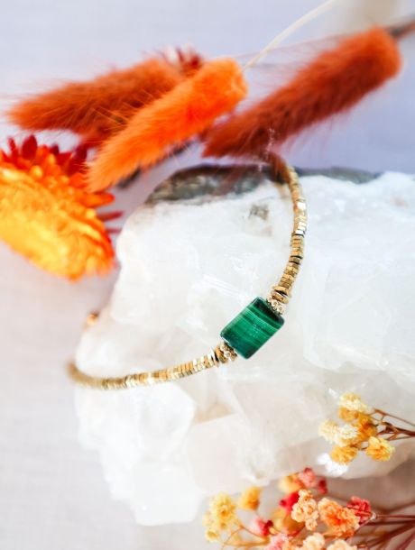 Bracelet SHINY Malachite