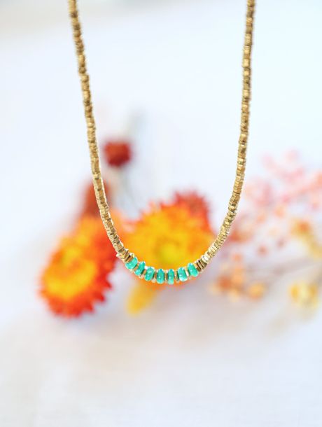 Bijou artisanal fait main — Ame Création bijoux pierres naturelles Arcachon