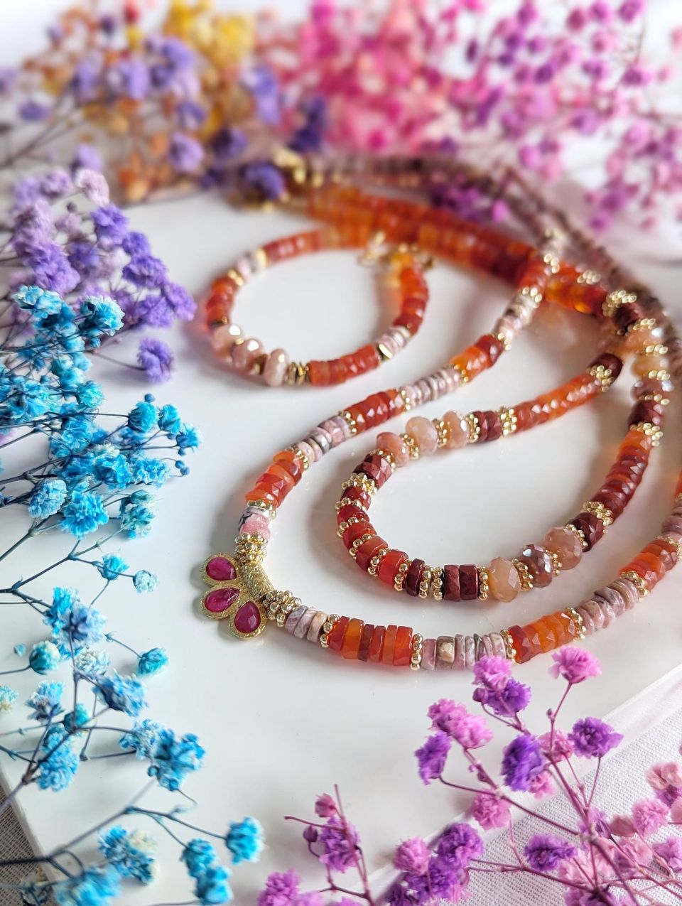 Bijou artisanal fait main — Ame Création bijoux pierres naturelles Arcachon