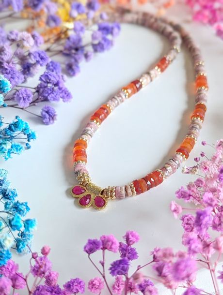 Bijou artisanal fait main — Ame Création bijoux pierres naturelles Arcachon