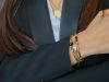 Shiny cornaline bracelet