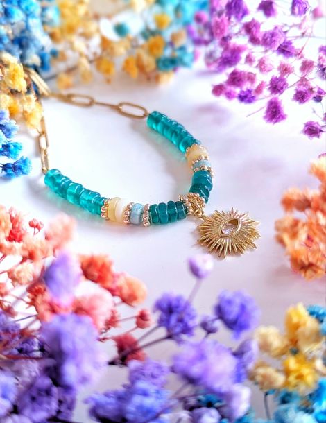Bijou artisanal fait main en pierres naturelles — Ame Création Arcachon
