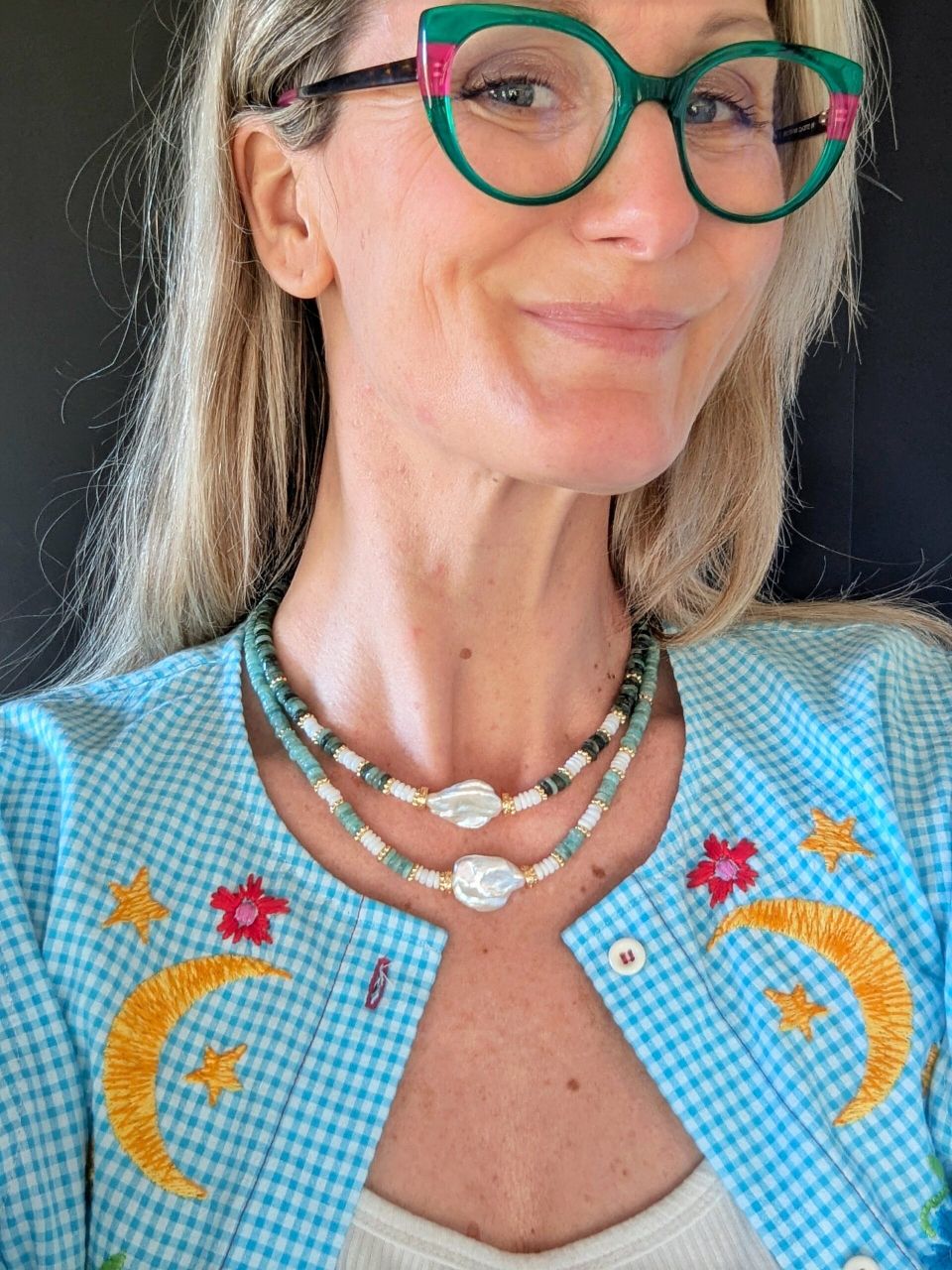 Bijou artisanal fait main en pierres naturelles — Ame Création Arcachon