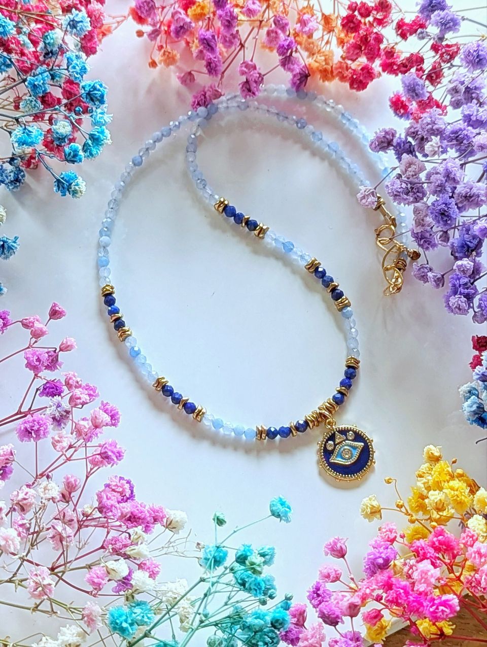 Bijou artisanal fait main en pierres naturelles — Ame Création Arcachon