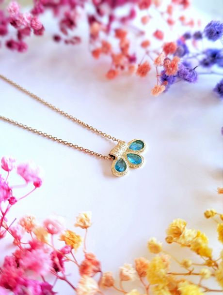 Bijou artisanal fait main en pierres naturelles — Ame Création Arcachon