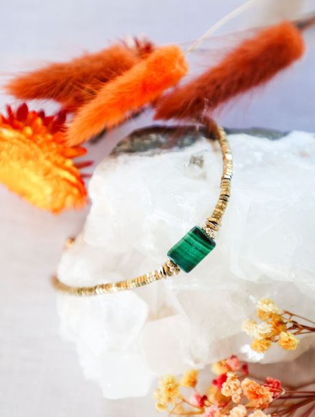 Bracelet SHINY Malachite
