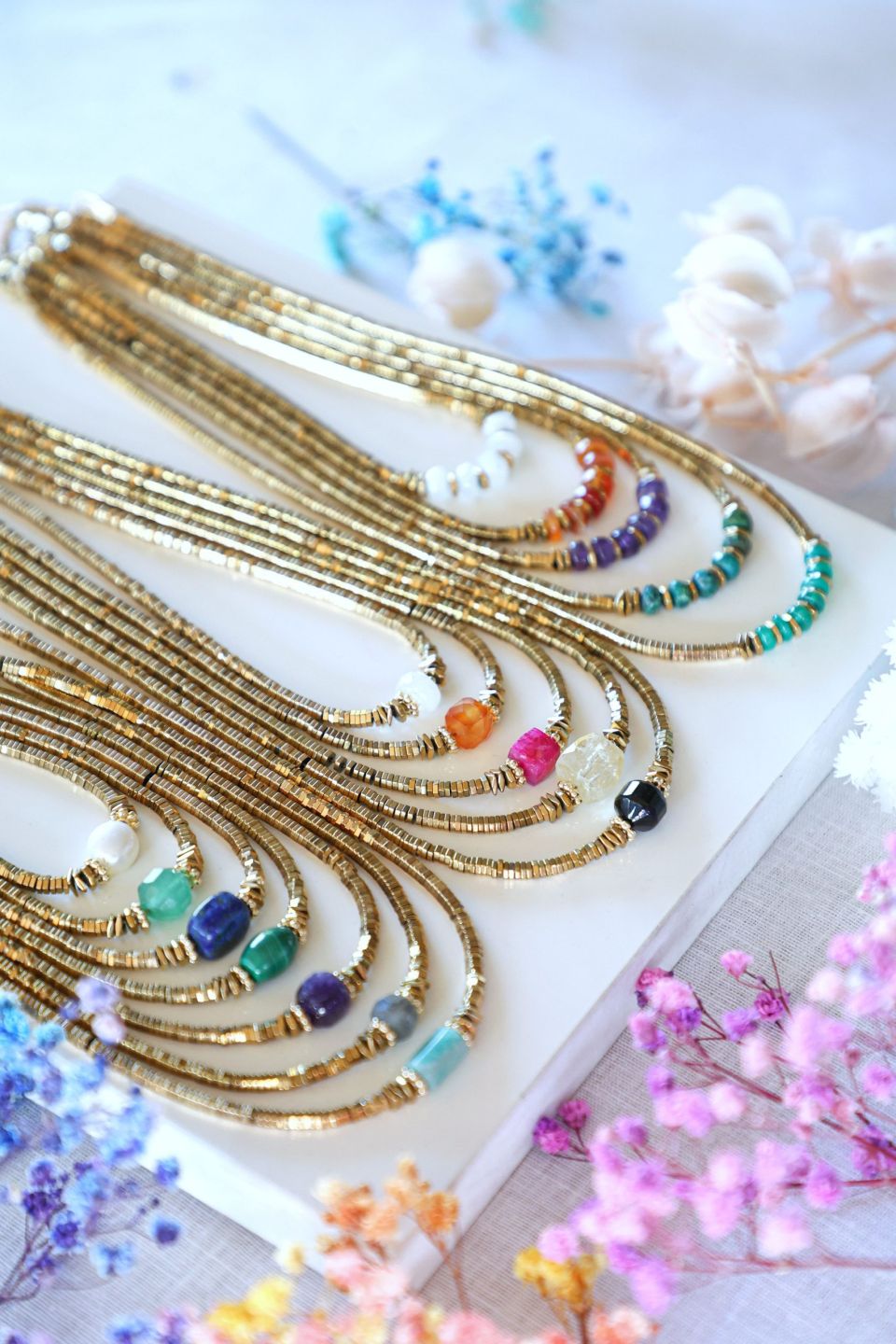 Bijou artisanal fait main — Ame Création bijoux pierres naturelles Arcachon