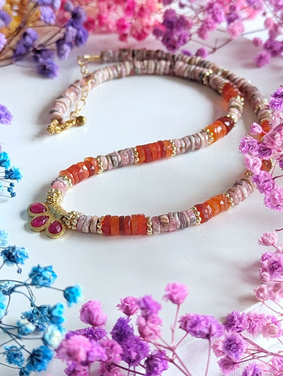 Bijou artisanal fait main — Ame Création bijoux pierres naturelles Arcachon