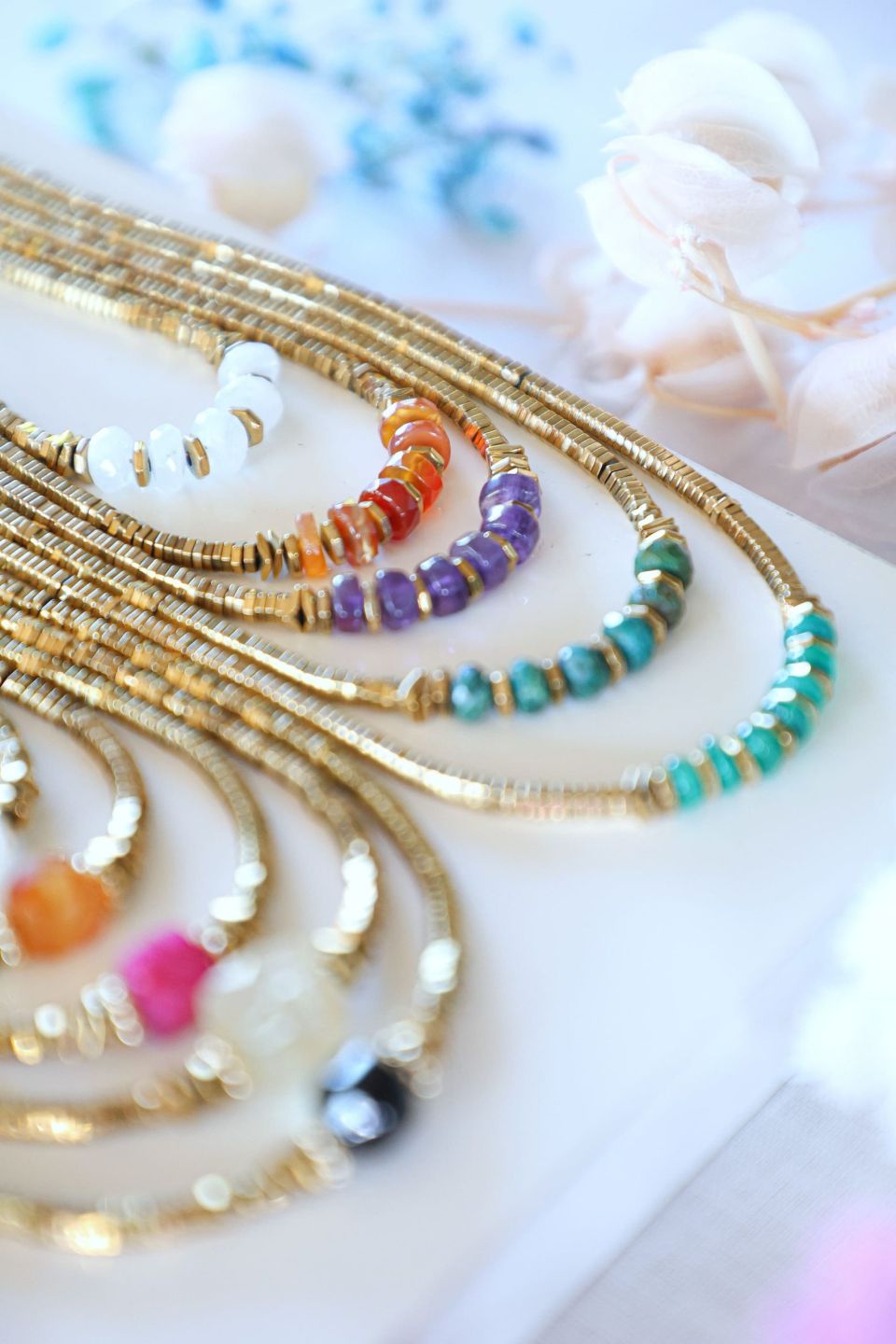 Bijou artisanal fait main — Ame Création bijoux pierres naturelles Arcachon