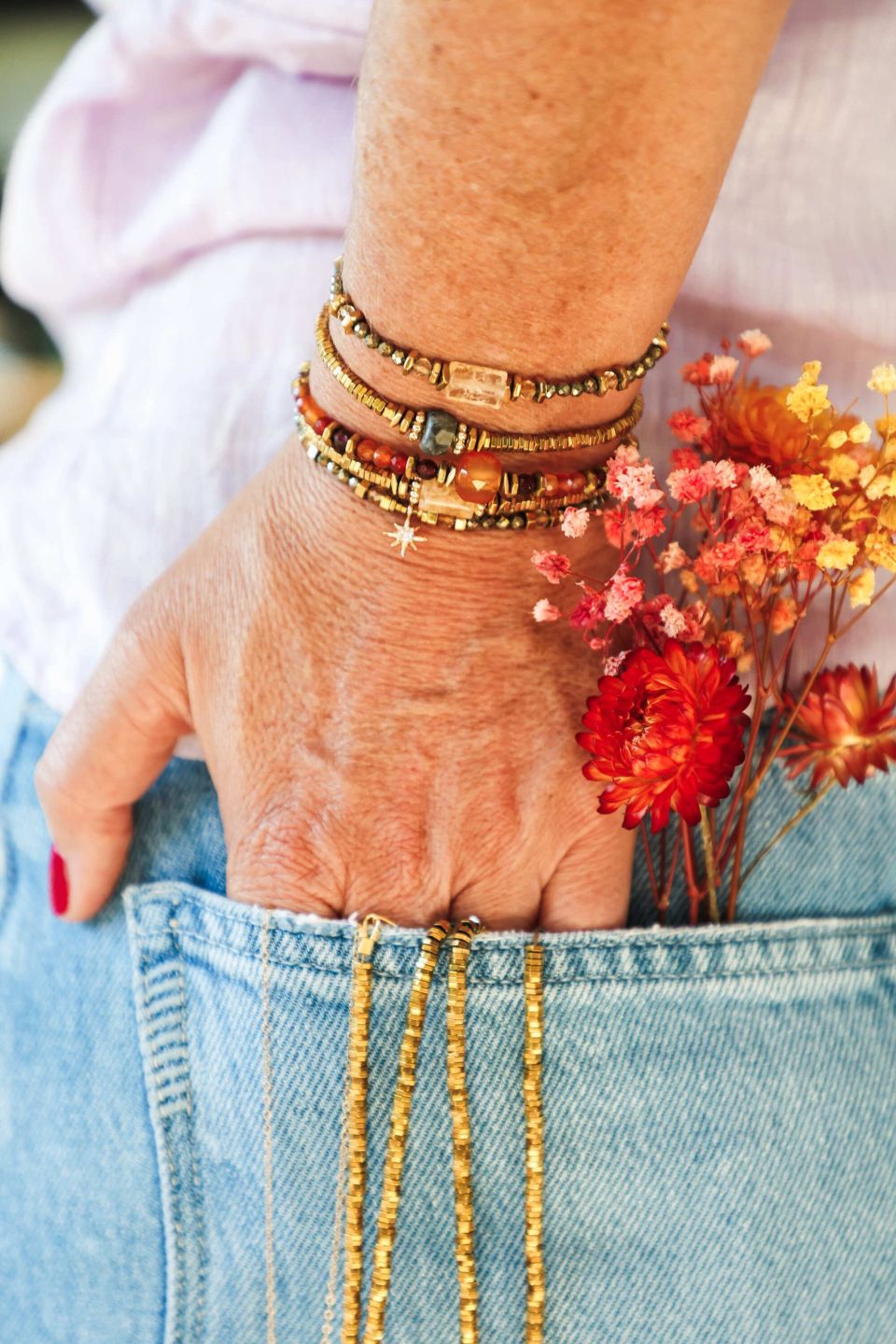Bijou artisanal fait main — Ame Création bijoux pierres naturelles Arcachon