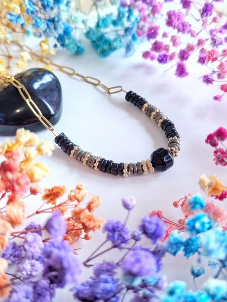 Bijou artisanal fait main en pierres naturelles — Ame Création Arcachon