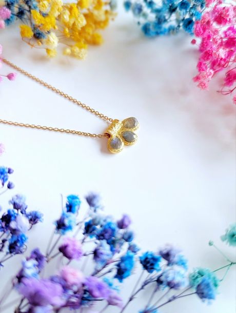 Bijou artisanal fait main en pierres naturelles — Ame Création Arcachon