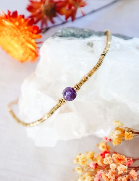 Shiny amethyste