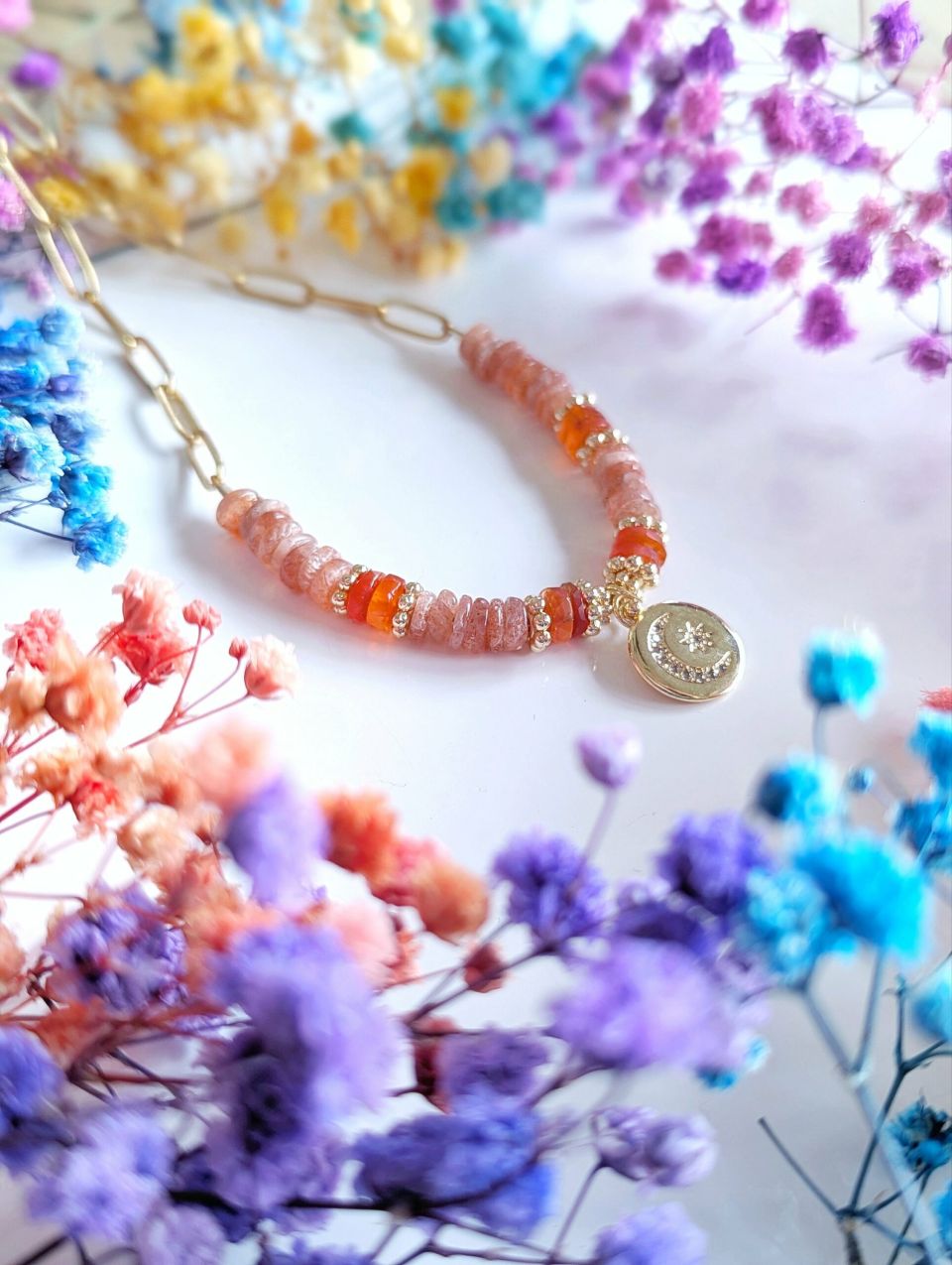 Bijou artisanal fait main en pierres naturelles — Ame Création Arcachon