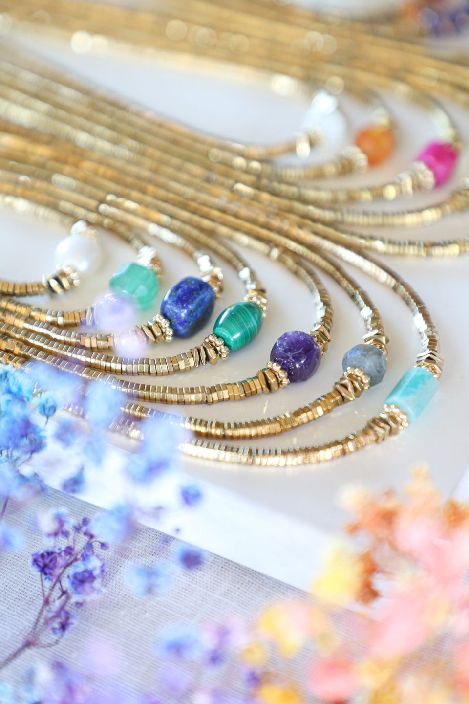 Bijou artisanal fait main — Ame Création bijoux pierres naturelles Arcachon