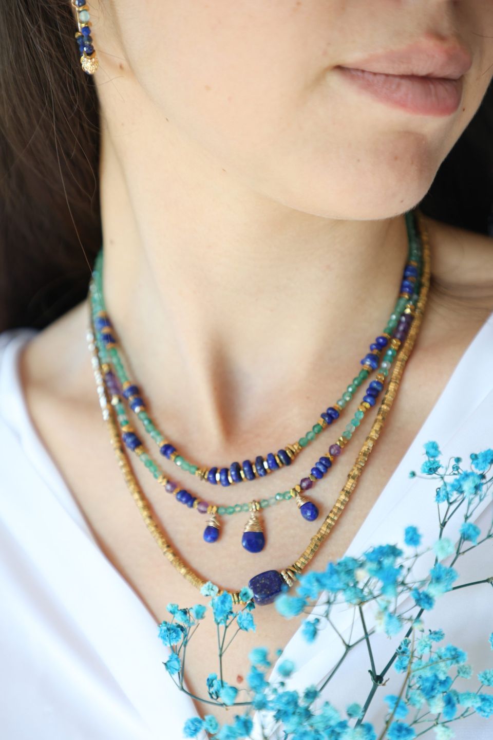 Bijou artisanal fait main — Ame Création bijoux pierres naturelles Arcachon