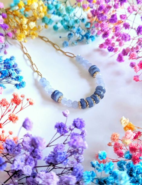 Bijou artisanal fait main en pierres naturelles — Ame Création Arcachon