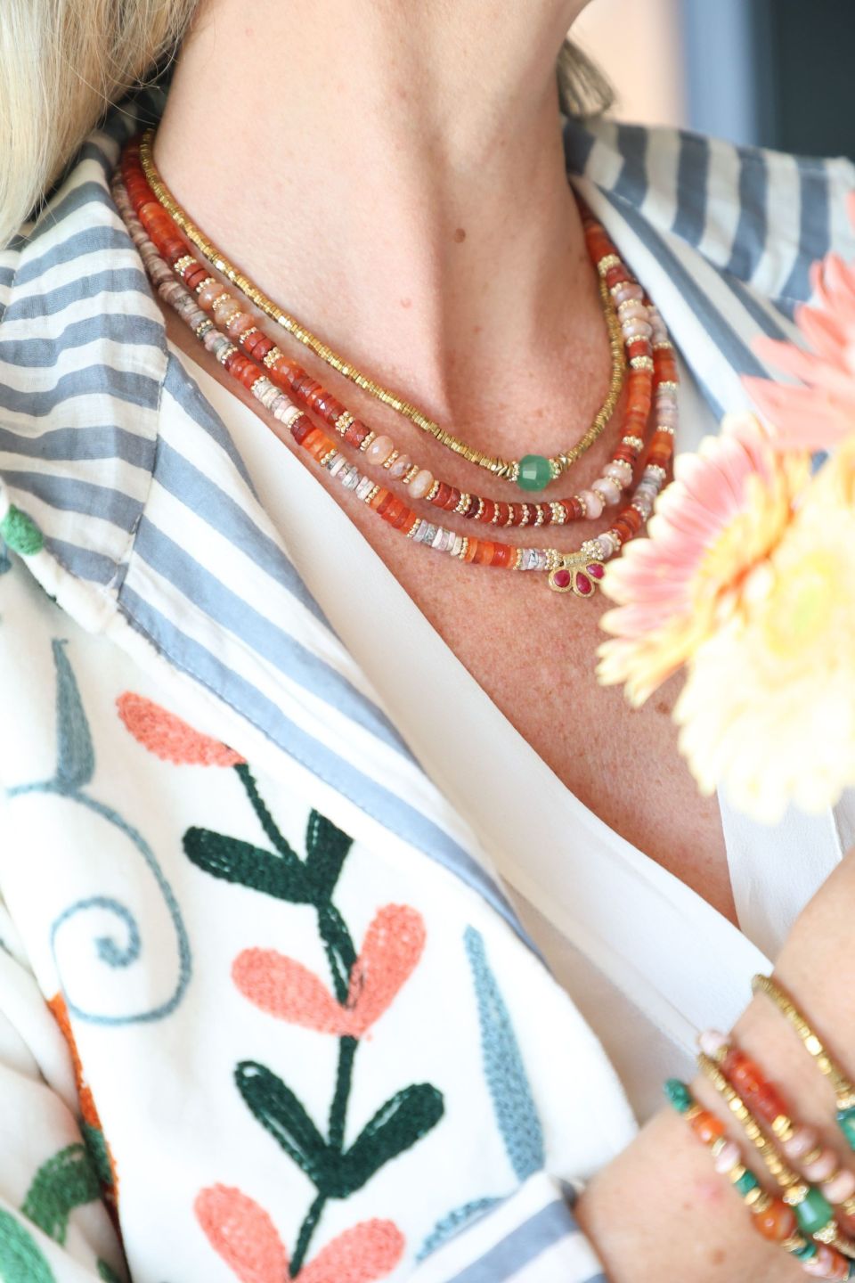 Bijou artisanal fait main — Ame Création bijoux pierres naturelles Arcachon