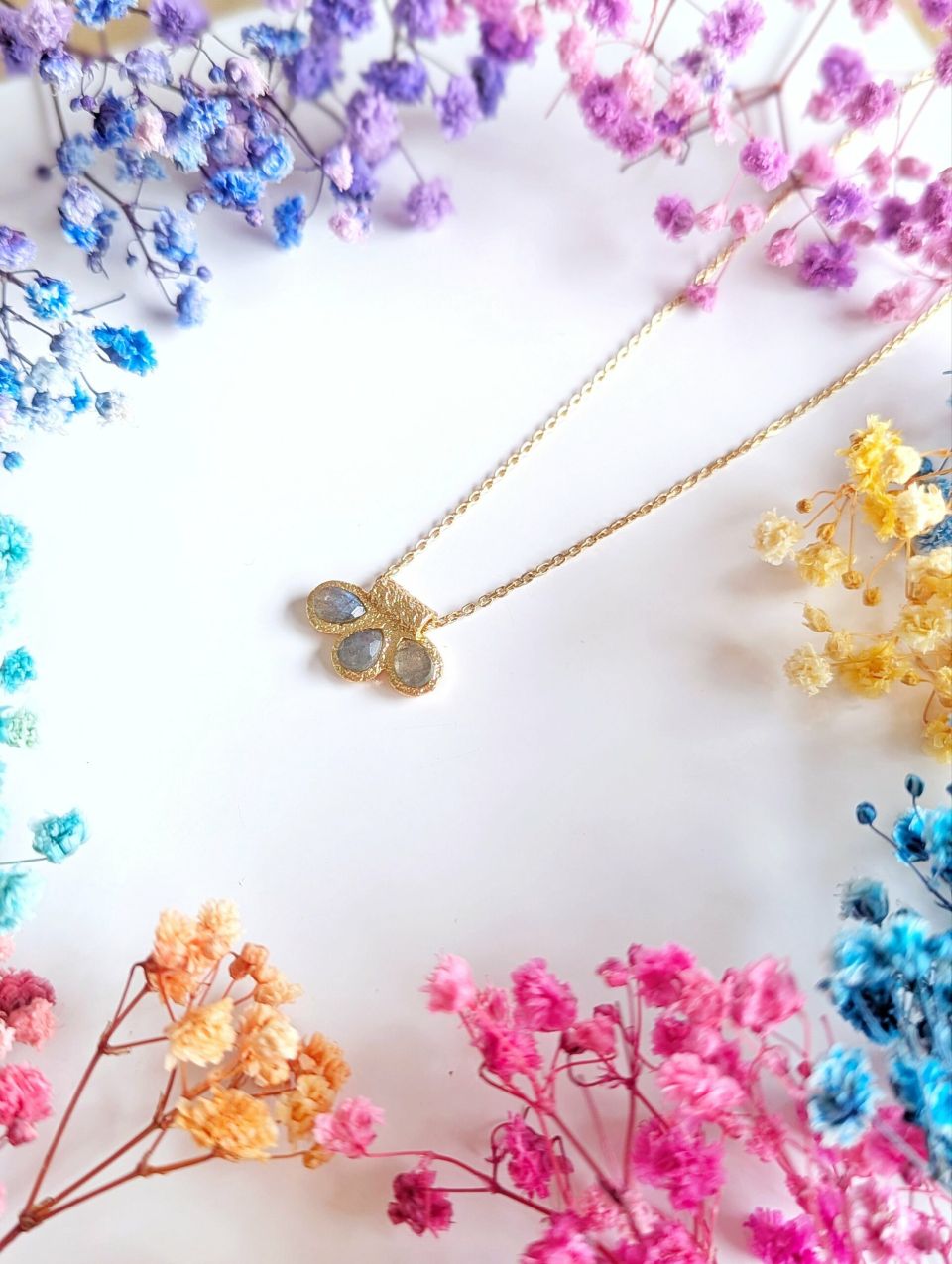 Bijou artisanal fait main en pierres naturelles — Ame Création Arcachon