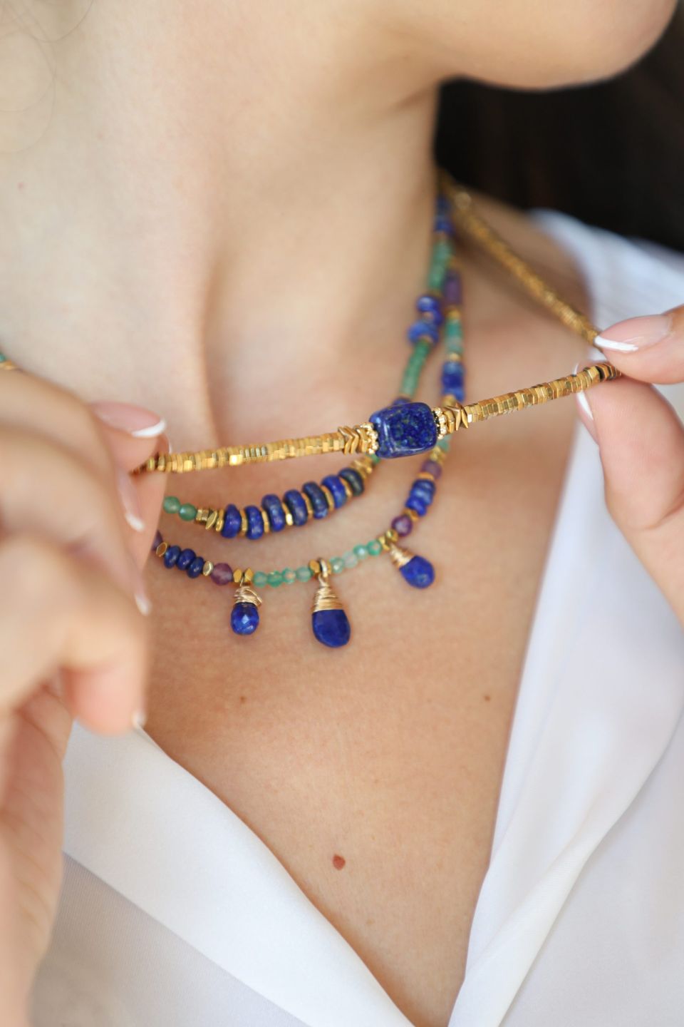 Bijou artisanal fait main — Ame Création bijoux pierres naturelles Arcachon
