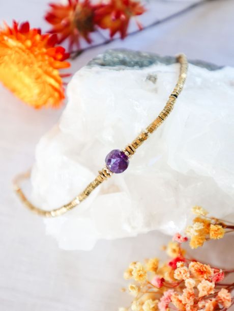 Shiny amethyste