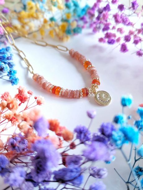 Bijou artisanal fait main en pierres naturelles — Ame Création Arcachon