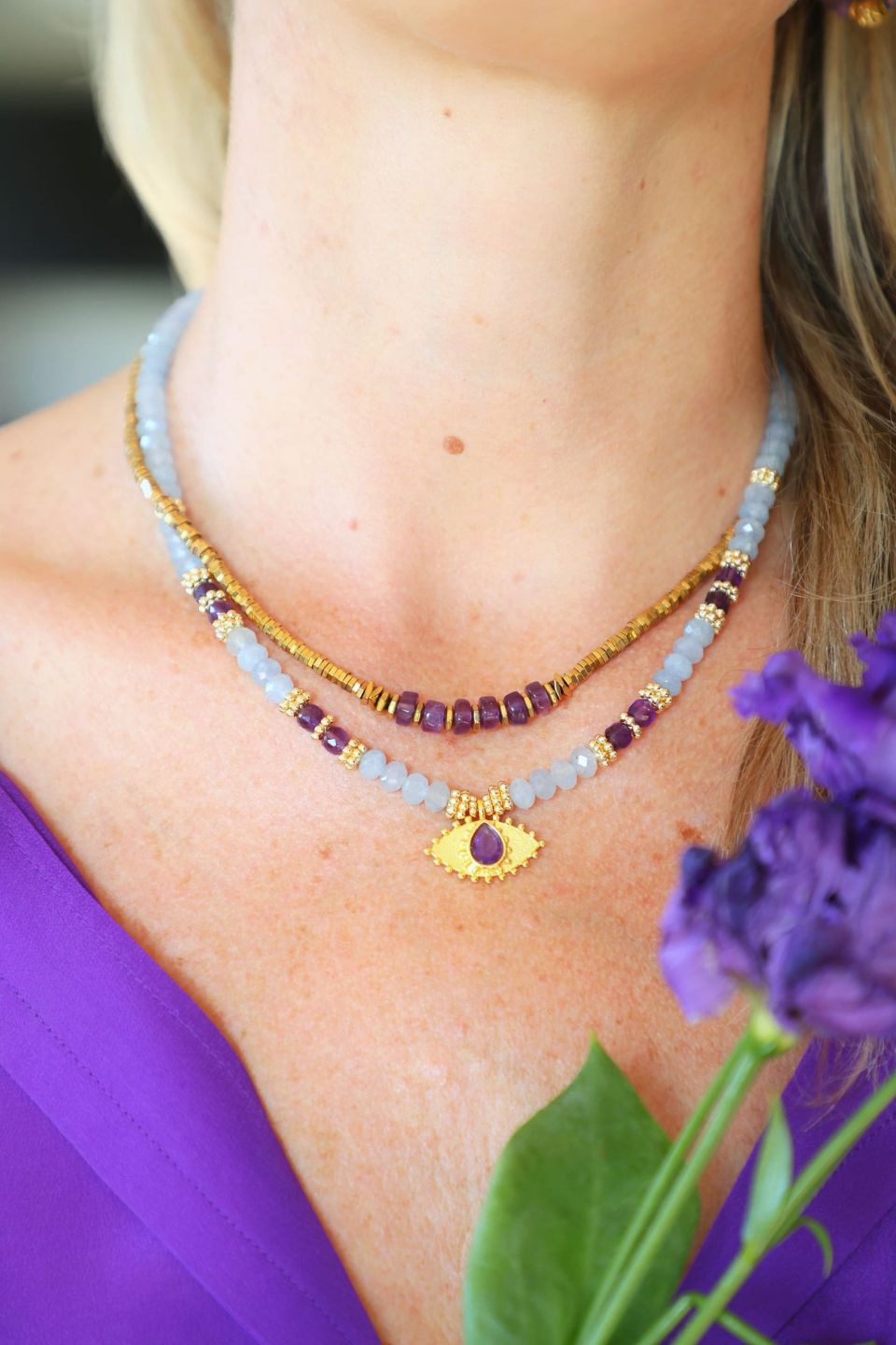 Bijou artisanal fait main — Ame Création bijoux pierres naturelles Arcachon
